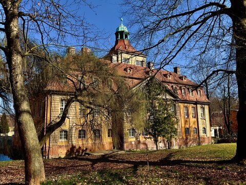 Wasserschloss St. Ulrich in M&uuml;cheln (Sachsen-Anhalt)