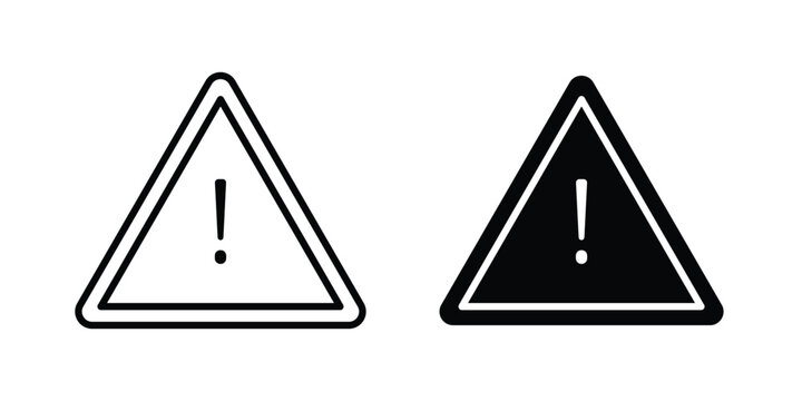 Notice icon element for design. Vector symbols