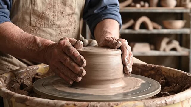 Mastering the Art of Pottery Making: Crafting Clay into Beautiful Vessels on a Wheel
