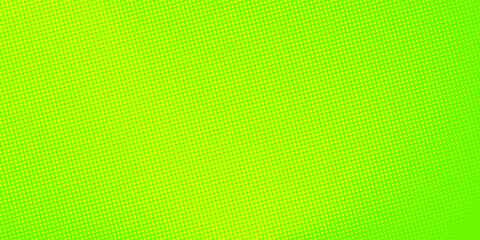 Abstract bright green halftone gradient background with dense dotted texture and smooth light transition, modern vector design for energetic digital, print, and creative use © imaman