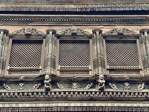 K&ouml;nigspalast in Kathmandu Altstadt (Nepal)