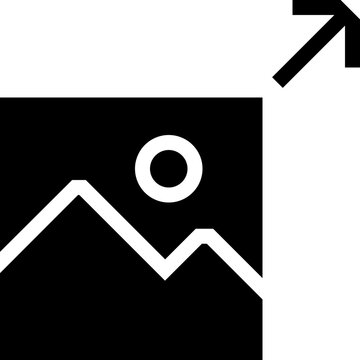 Image Resize Icon