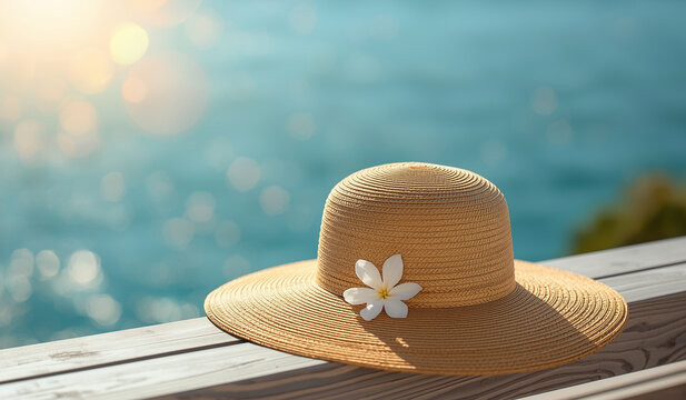 Popular natural material summer hats include straw (raffia, paper), pandan,