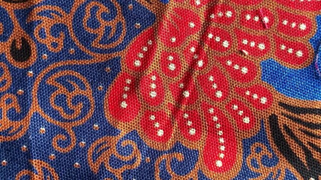 batik indonesian art motion
