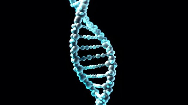 Polyhedron appearing, morphing into pie, starting COLLECTING or ANALYSING DATA over glowing DNA helix. Genome, holographic, neon, futuristic, hud, dashboard, visualization