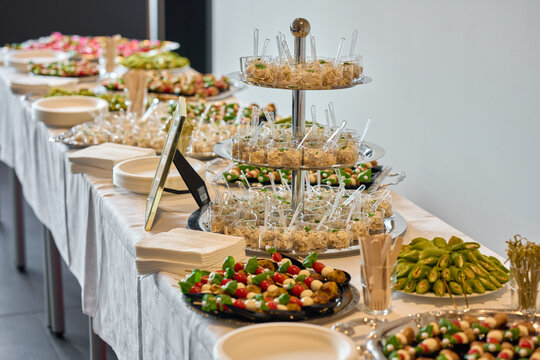 Chic buffet of delicious treats