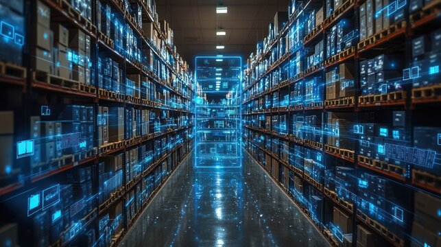 Smart warehouse inventory management system
