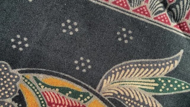 batik indonesian art motion