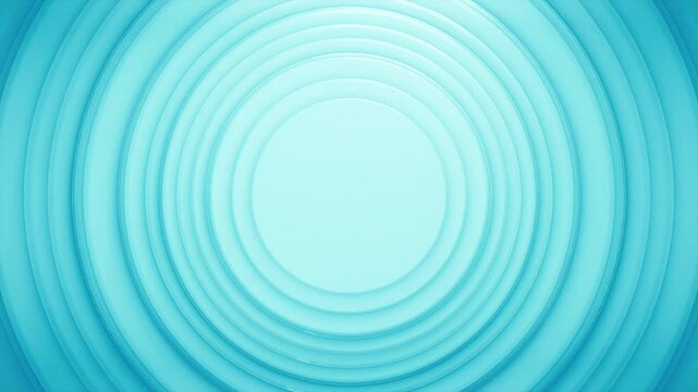 Looping Blue Circular Pattern Animation with Soft Abstract Glow