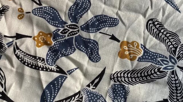 batik indonesian art motion