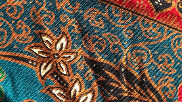 batik indonesian art motion