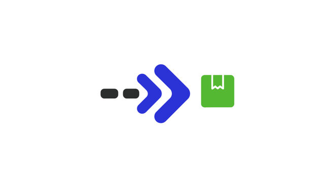 Green file upload icon symbol.
