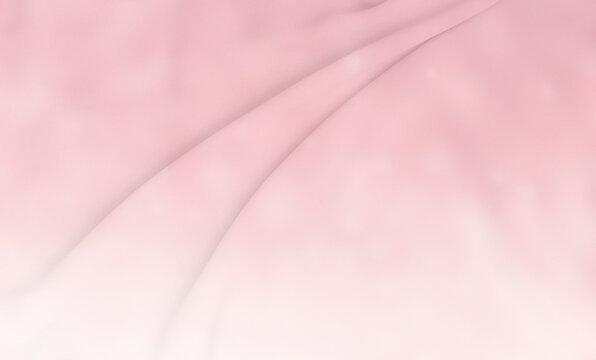 Abstract waving pink fabric background, blank gradient pink fabric background, banner style