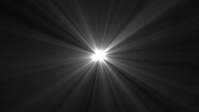 High-quality stock footage of sun rays light effects, overlays or flare glow array isolated on black background. overlay, light transition,Abstract circuit 4k animation technology black background