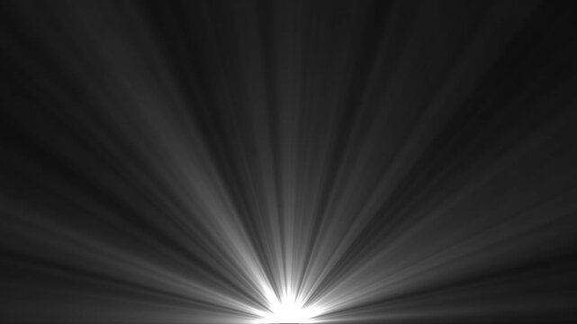 High-quality stock footage of sun rays light effects, overlays or flare glow array isolated on black background. overlay, light transition,Abstract circuit 4k animation technology black background