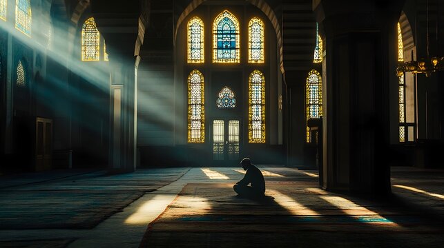 interior of a mosque