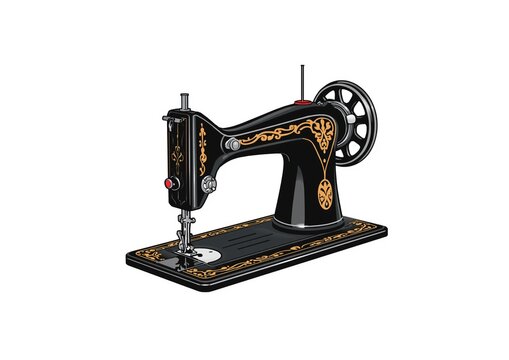 old sewing machine