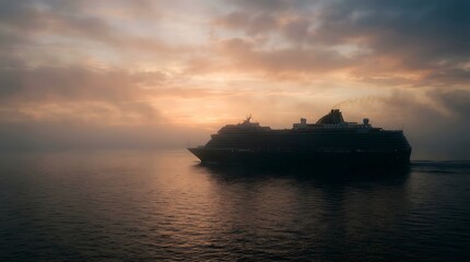 Obraz premium ship in the sea