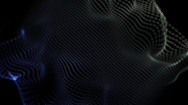 abstract background with space motion video. wave line motion background.