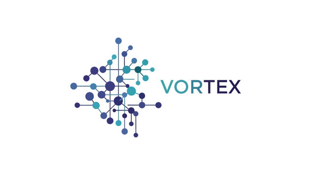 Vortex Logo Design Concept Symbol.