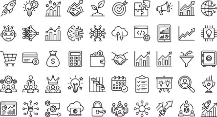 Collection of ancient egyptian hieroglyphs and symbols © MSTSALINA