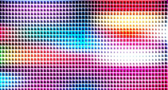 gradient square pattern with vibrant color transitions