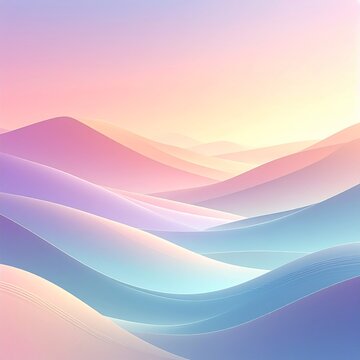 Abstrakter Pastell Farbverlauf Hintergrund weich und modern