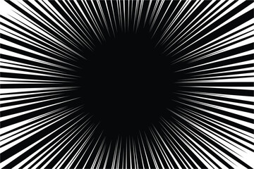 Fototapeta premium SPEED LINES FASTER THAN HELL-014