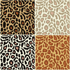 Obraz premium abstract animal skin pattern vector