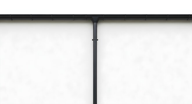 Minimalist Projector Screen With Dark Frame For Presentations