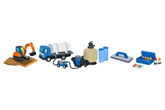Pool Construction And Maintenance Tools