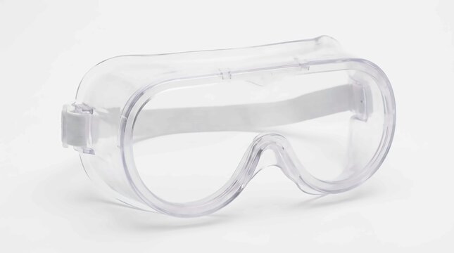 Clear Protective Safety Goggles for Eye Protection Against Dust and Chemicals