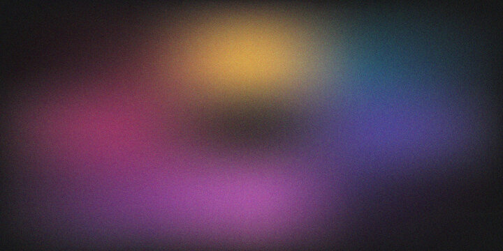 Abstract blurred background with soft gradients of yellow, pink, and blue colors