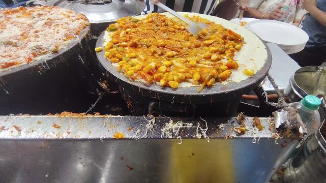 Spicy Sweet Corn Dosa Mesh