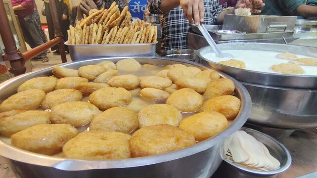 Vada Soaking For Dahi Bada