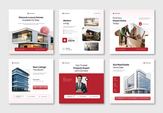 Real Estate Social Media Post for Agency