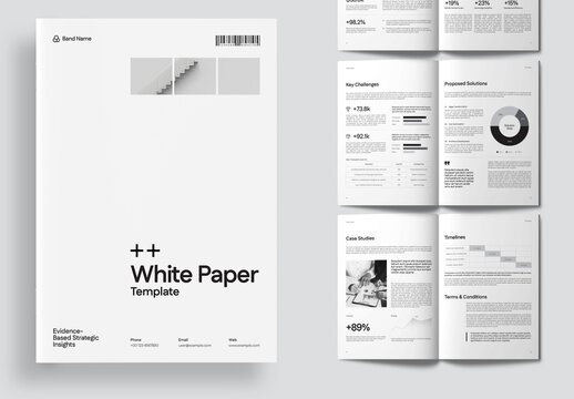White Paper Template Design