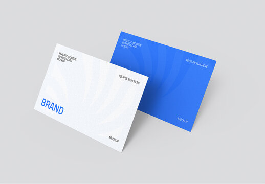 Corporate Business Card Mockup Set