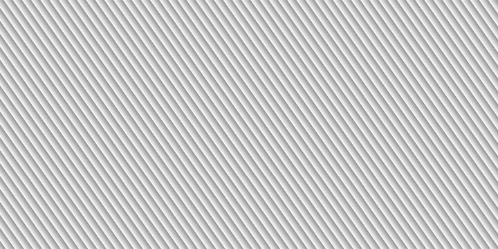 Transparent corrugated plastic ribbed glass background with abstract line patterns. 3D gradient light effects for retail windows or architectural panels. Vintage chrome reflections or polycarbonate.