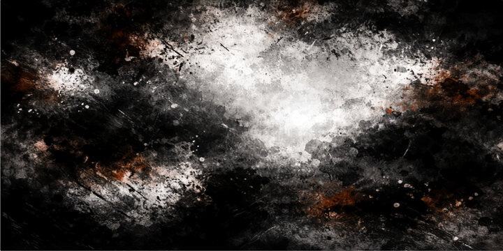 Abstract night storm backdrop featuring a dark space nebula explosion with blue light smoke and cloud texture patterns