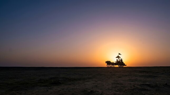 Powerful Bhagavad Gita Sermon on Kurukshetra Battlefield