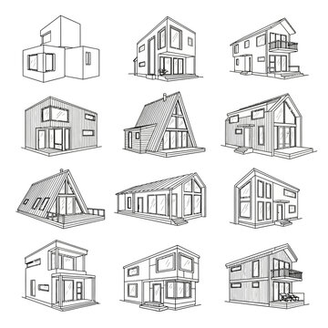 Variety of Modern House Designs.