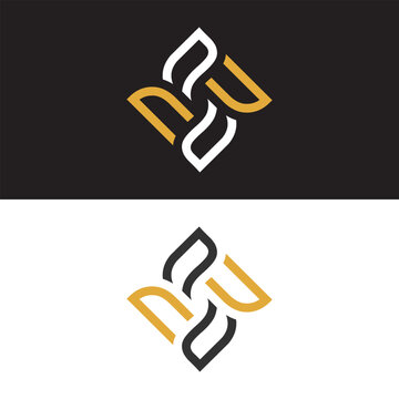 Abstract Interlocking Logo Letter S &ndash; Modern Chain Connection Monogram Design