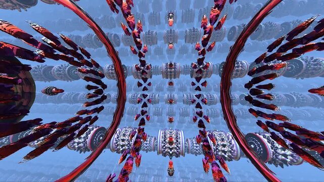 Mani Wheel 10 - Fractal Landscapes H.264 high quality loop	