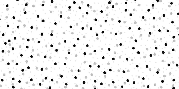 abstract black polka dot pattern design.