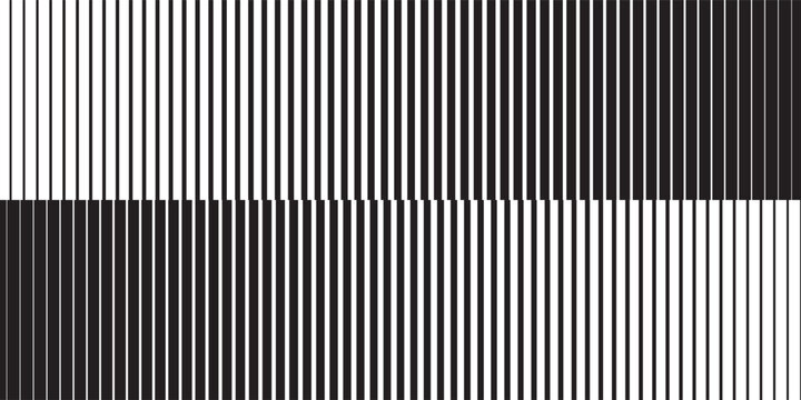 abstract black big to small irregular line pattern.