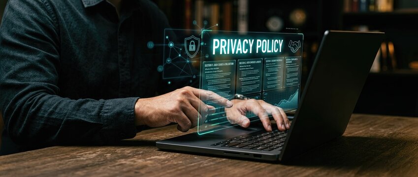 Exploring privacy policy implementation in digital marketing online environment informative content tech overview user experience insights