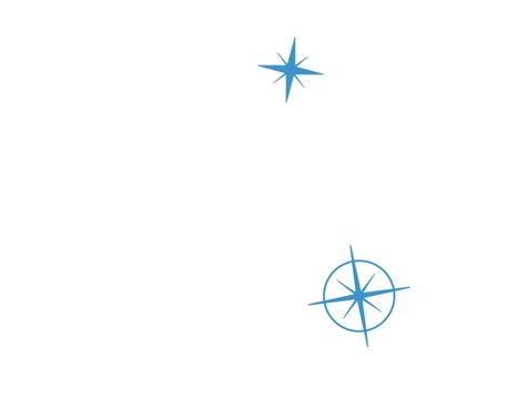 compass rose vector