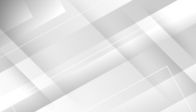 Abstract Grey Minimal Geometric Layers Background Soft Clean Modern Design