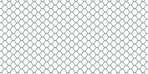 Mesh texture for fishing nets. Seamless pattern for sportswear or soccer goal, volleyball net, basketball hoop, hockey, athletics. Abstract net background for sports vector illustration © Haikal
